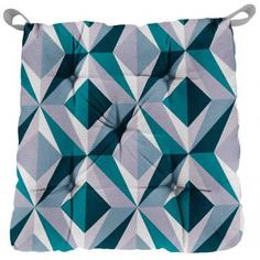 Сидушка «Ромбы» 40x35 см цвет мультиколор Linen Way