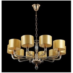 Люстра с абажурами Cristallo di rocca CR5024/10 10xЕ14 60 Вт