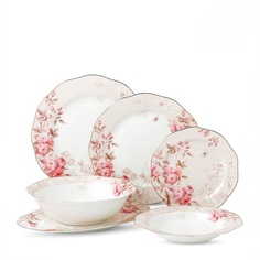 Сервиз столовый Macbeth bone porcelain Garden 21 предмет