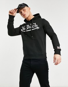 Черный худи Von Dutch Resistance-Черный цвет