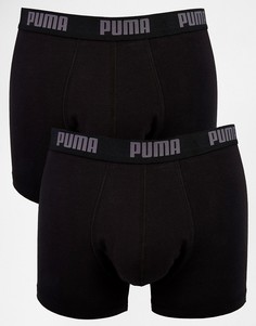 Комплект из 2 боксеров-брифов Puma-Черный