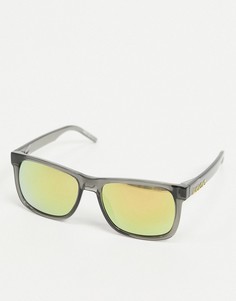 Квадратные солнцезащитные очки с желтыми стеклами HUGO-Серый