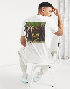 Мужская футболка с принтом Ганса Гольбейна младшего-Белый Poetic Brands