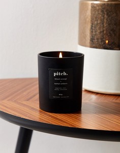 Свеча с ароматом апельсина-королька и тлеющего сандала WXY. Pitch., 198 г-Многоцветный