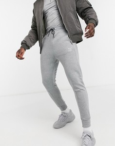 Серые спортивные штаны PUMA Classic Tech-Серый