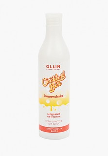 Шампунь Ollin COCKTAIL BAR для эластичности волос OLLIN PROFESSIONAL медовый коктейль 500 мл