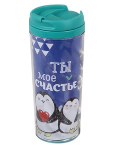 Термокружка Командор Ты мое счастье 350ml 2859648