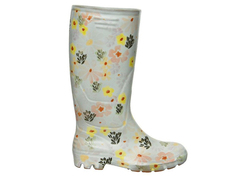 Кашпо Kaemingk Сапожок в цветочек 169918