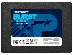 Твердотельный накопитель Patriot Memory Burst Elite 960Gb PBE960GS25SSDR
