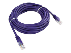 Сетевой кабель Bion UTP cat.5e CCA 5m Purple BCL-PP12-5M/V
