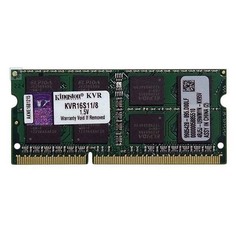 Оперативная память Kingston ValueRAM 8GB SO-DIMM DDR3 1600Mhz (KVR16S11/8)