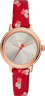 fashion наручные женские часы Fossil BQ3698. Коллекция Reid