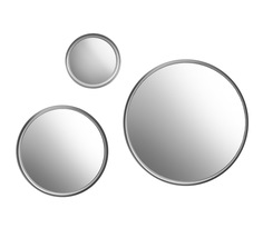 Настенные зеркала decor ronda (inshape) серебристый 1 см.