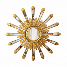 Настенное зеркало casares (inshape) золотой
