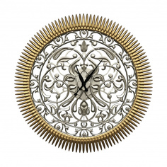 Настенные часы flores (inshape) серебристый