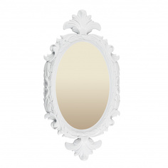 Зеркало настенное zaragoza (inshape) белый 20x36 см.