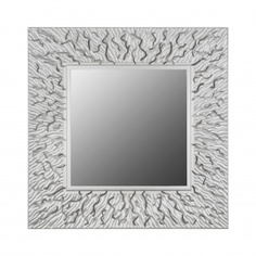 Зеркало настенное coral qu (inshape) серебристый 90x90 см.
