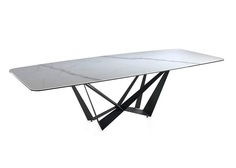 Стол обеденный прямоугольный ct2061 (angel cerda) серый 260x75x110 см.