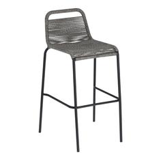Барный стул glenville (la forma) серый 53x100x53 см.