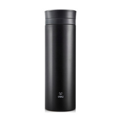 Термос Deli 17659dk-gray, 0.48л, темно-серый