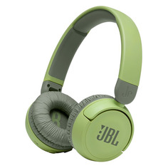 Гарнитура JBL JR310BT, Bluetooth, накладные, зеленый [jbljr310btgrn]
