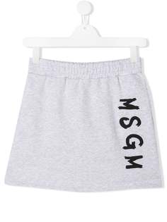 Msgm Kids юбка мини с логотипом
