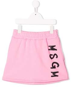 Msgm Kids юбка мини с логотипом