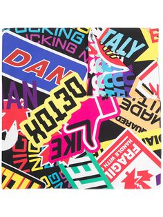 Dsquared2 платок с графичным принтом