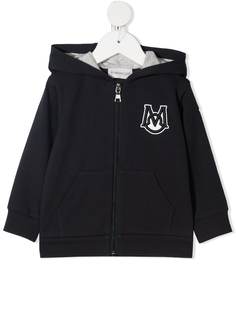 Moncler Enfant худи с нашивкой-логотипом