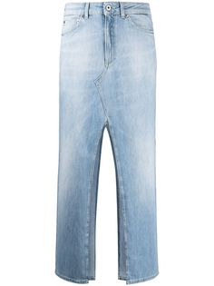 DONDUP джинсовая юбка с разрезом