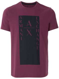 Armani Exchange футболка с короткими рукавами и логотипом