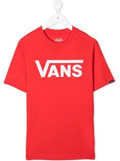 Vans Kids футболка с логотипом