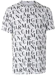 Armani Exchange футболка с логотипом