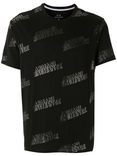 Armani Exchange футболка с логотипом