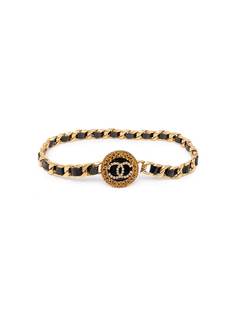 Chanel Pre-Owned ремень 1996-го года со стразами