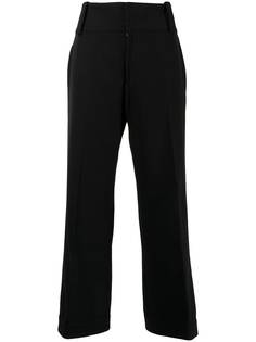 Yohji Yamamoto Pre-Owned укороченные брюки строгого кроя