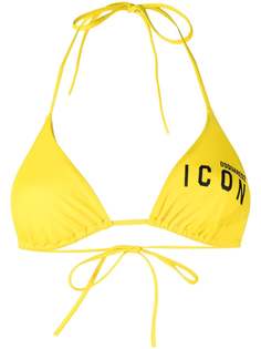 Dsquared2 бикини с логотипом и вырезом халтер