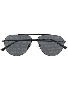 Balenciaga Eyewear солнцезащитные очки-авиаторы Invisible