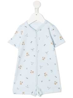 Ralph Lauren Kids пижама с узором Toy Bear