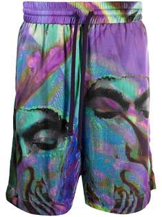Ih Nom Uh Nit шорты с кулиской и принтом