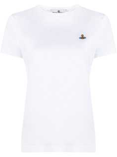 Vivienne Westwood футболка с круглым вырезом и вышитым логотипом