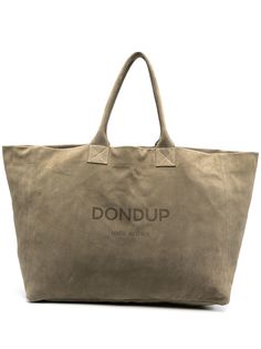 Dondup сумка-тоут с тисненым логотипом
