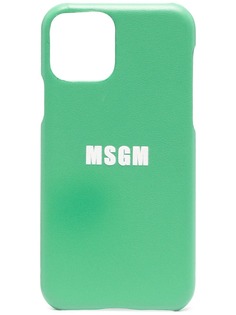 MSGM чехол для iPhone 11 Pro с логотипом