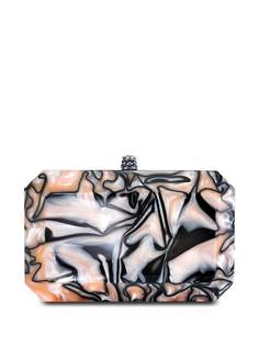 Tyler Ellis клатч Lily с мраморным эффектом