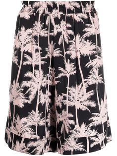 Laneus шорты с принтом