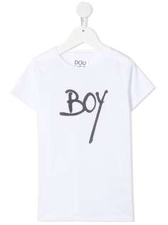 Douuod Kids футболка с принтом Boy