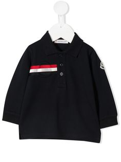 Moncler Enfant рубашка поло с логотипом