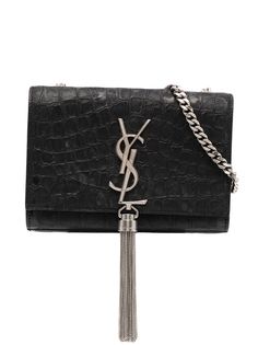 Yves Saint Laurent Pre-Owned сумка на плечо YSL с тиснением под кожу крокодила