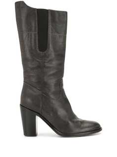 Chanel Pre-Owned ботильоны на высоком каблуке