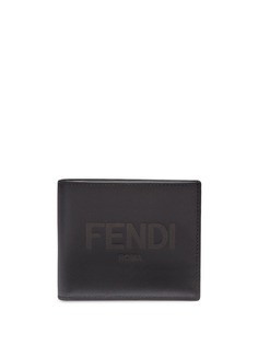 Fendi бумажник с тисненым логотипом